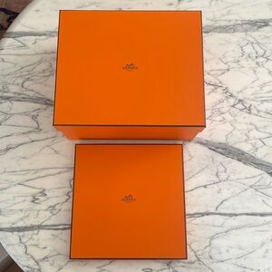 Hermes Scarf Box and Gift Box